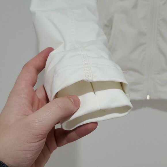 Columbia titanium small white zip up jacket - Picture 5 of 8